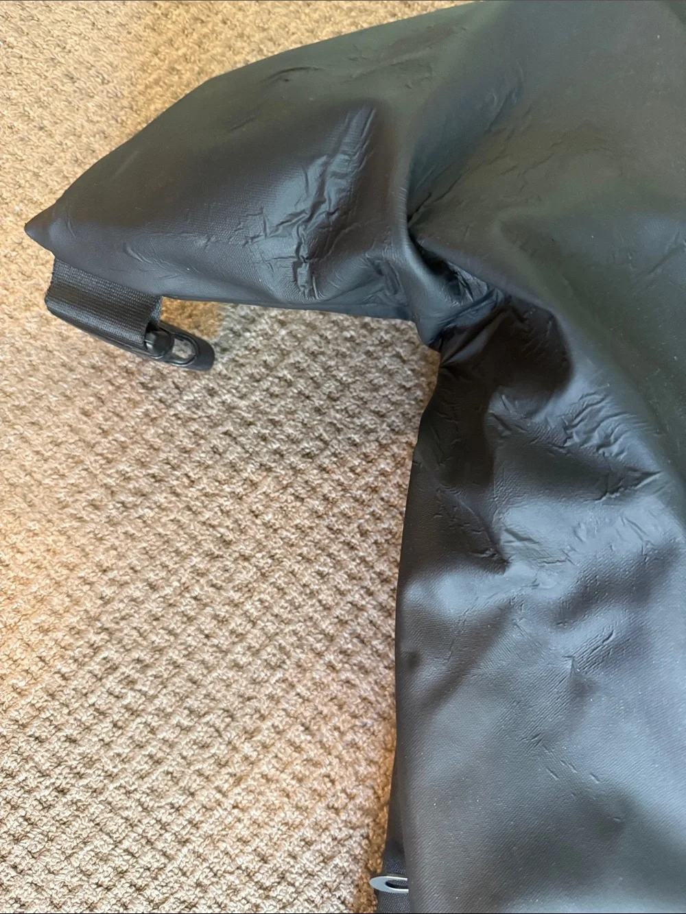 Black Côte et Ciel Nile Backpack, Minimalist Modern Design
